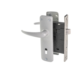 M2A11 - 2 Lever Lockset PP Satin Chrome